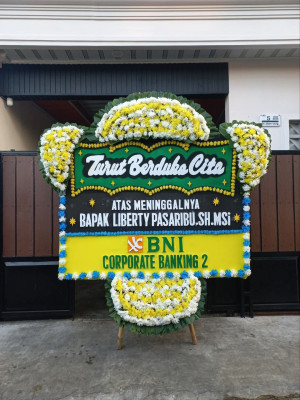 Papan Bunga Duka di Banjardowo